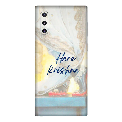 Samsung M/F/Note/Flip and C Phone Skins (All Models) - Hare Krishna - 3D Embossed Finish (L-03) Samsung Galaxy Note 10