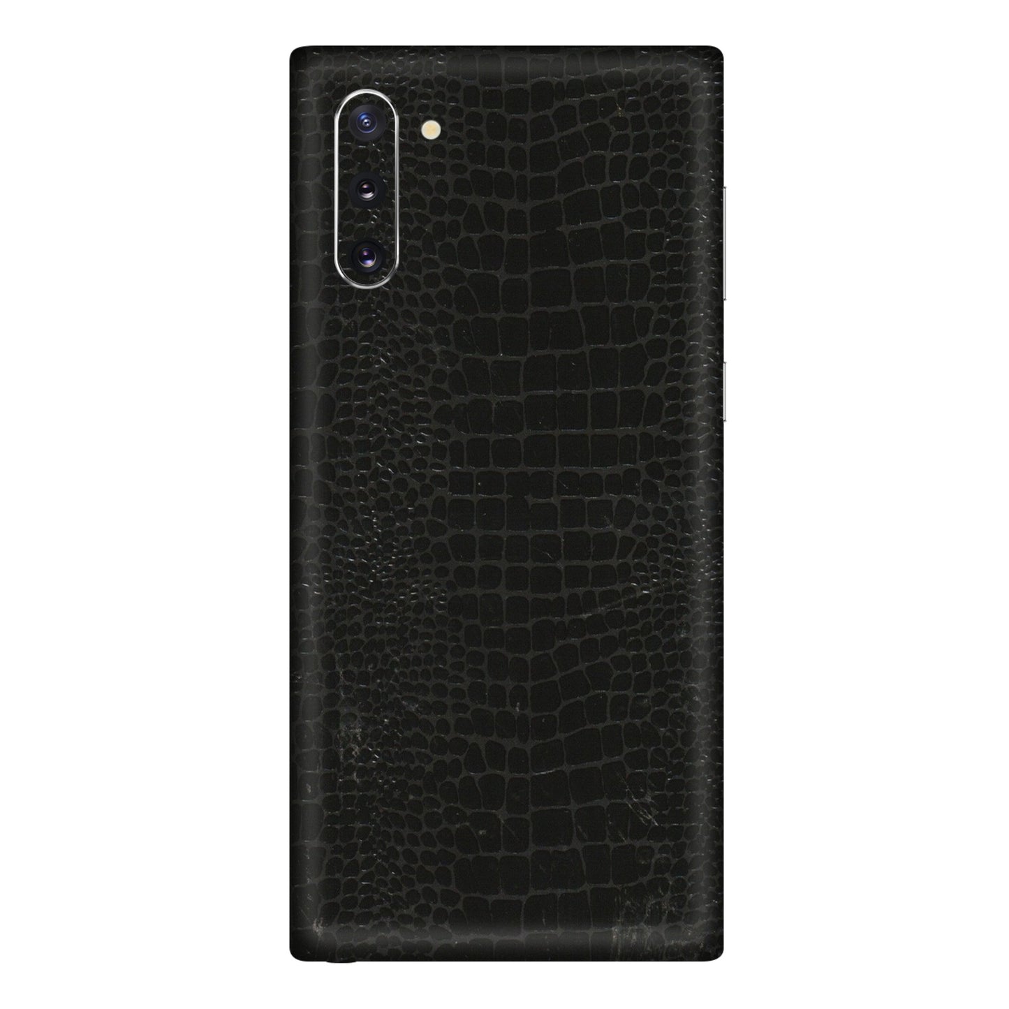 Samsung M/F/Note/Flip and C Phone Skins (All Models) - Snake Leather Black - 3D Embossed Finish (L-107) Samsung Galaxy Note 10