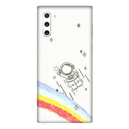Samsung M/F/Note/Flip and C Phone Skins (All Models) - Milkyway Astronaut - 3D Embossed Finish (L-110) Samsung Galaxy Note 10
