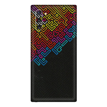 Samsung M/F/Note/Flip and C Phone Skins (All Models) - Dotme Pattern Art - 3D Embossed Finish (L-121) Samsung Galaxy Note 10