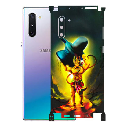 Samsung M/F/Note/Flip and C Phone Skins (All Models) - Hanuman Ji - 3D Embossed Finish (L-128) Samsung Galaxy Note 10