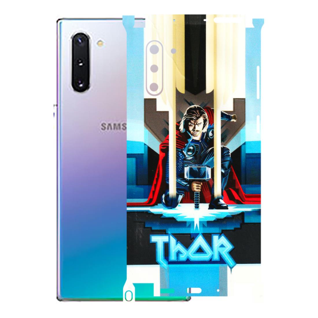 Samsung M/F/Note/Flip and C Phone Skins (All Models) - Thor - 3D Embossed Finish (L-137) Samsung Galaxy Note 10