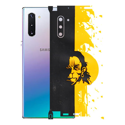 Samsung M/F/Note/Flip and C Phone Skins (All Models) - Bajrangbali - 3D Embossed Finish (L-151) Samsung Galaxy Note 10