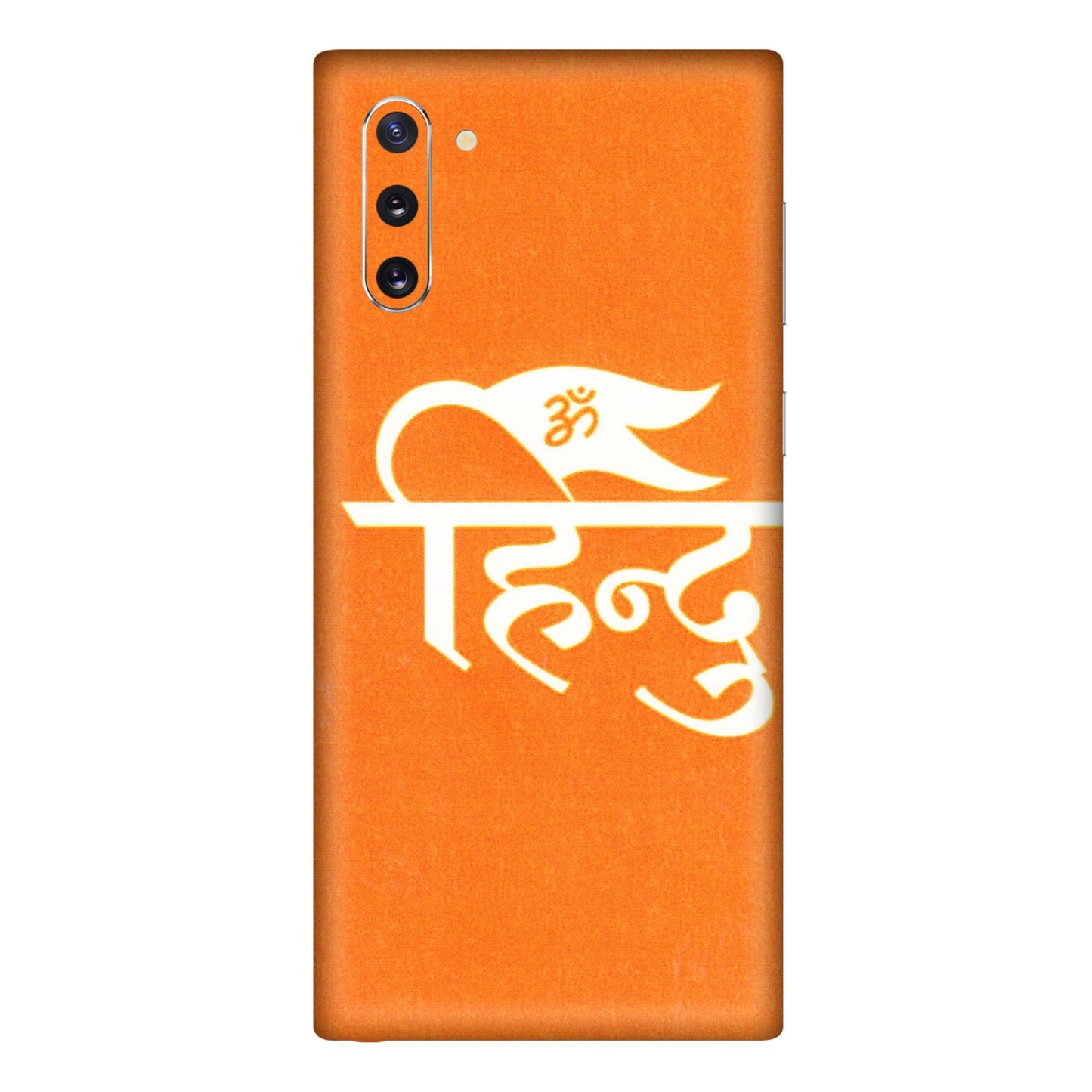 Samsung M/F/Note/Flip and C Phone Skins (All Models) - Hindu Kesari - 3D Embossed Finish (L-154) Samsung Galaxy Note 10