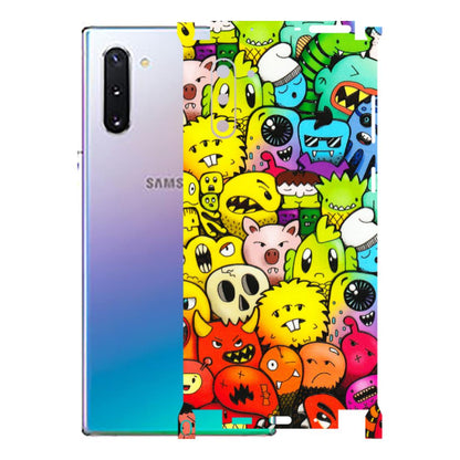 Samsung M/F/Note/Flip and C Phone Skins (All Models) - Angry Funkies - 3D Embossed Finish (L-169) Samsung Galaxy Note 10
