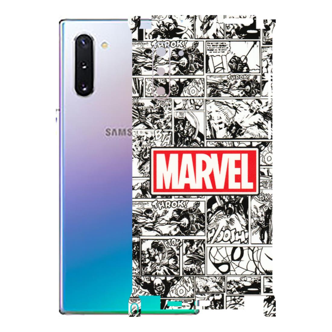 Samsung M/F/Note/Flip and C Phone Skins (All Models) - Marvel Comic - 3D Embossed Finish (L-171) Samsung Galaxy Note 10
