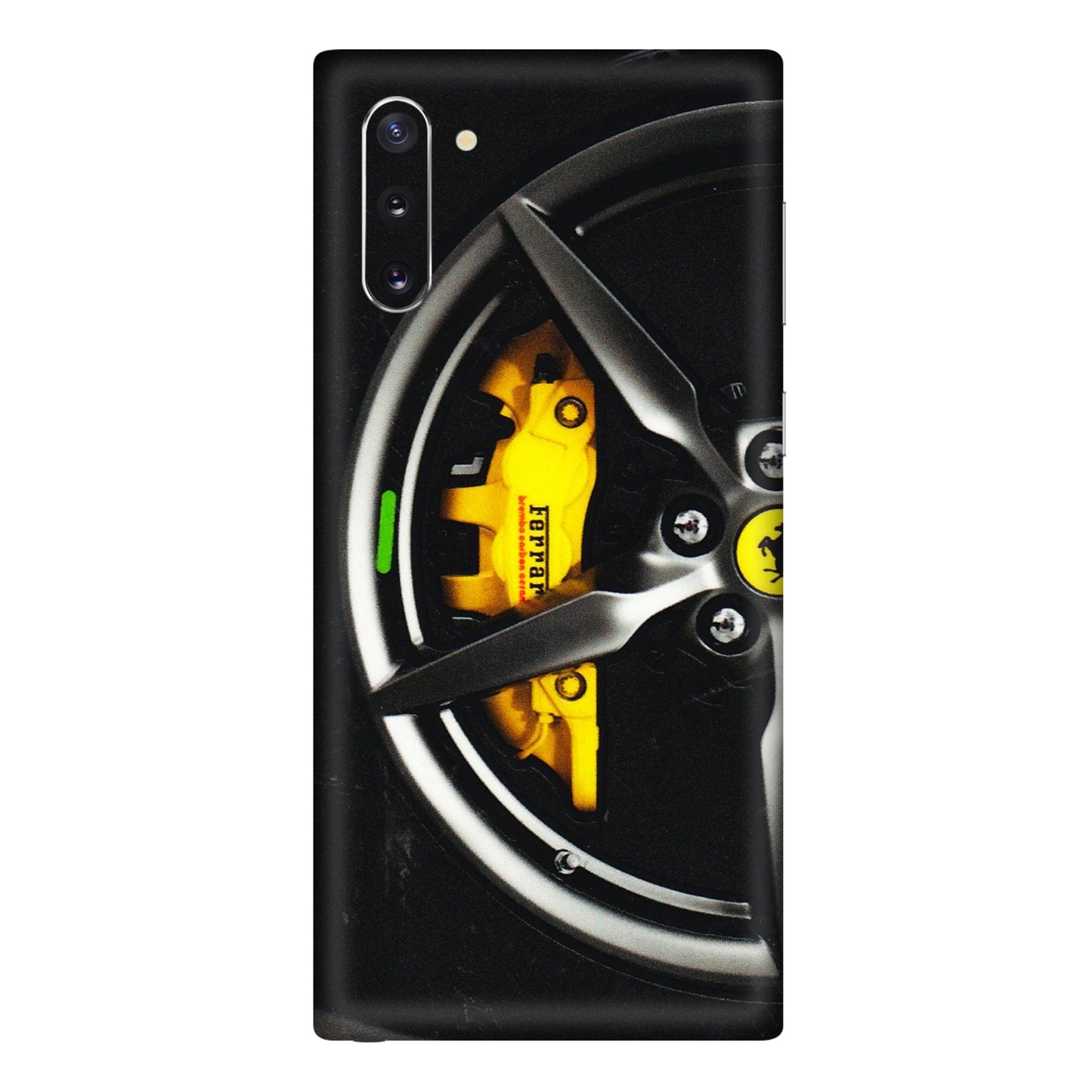 Samsung M/F/Note/Flip and C Phone Skins (All Models) - Ferrari Wheel Alloy - 3D Embossed Finish (L-173) Samsung Galaxy Note 10