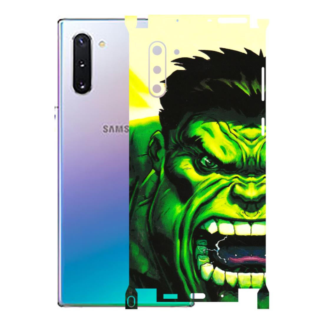 Samsung M/F/Note/Flip and C Phone Skins (All Models) - Hulk - 3D Embossed Finish (L-180) Samsung Galaxy Note 10