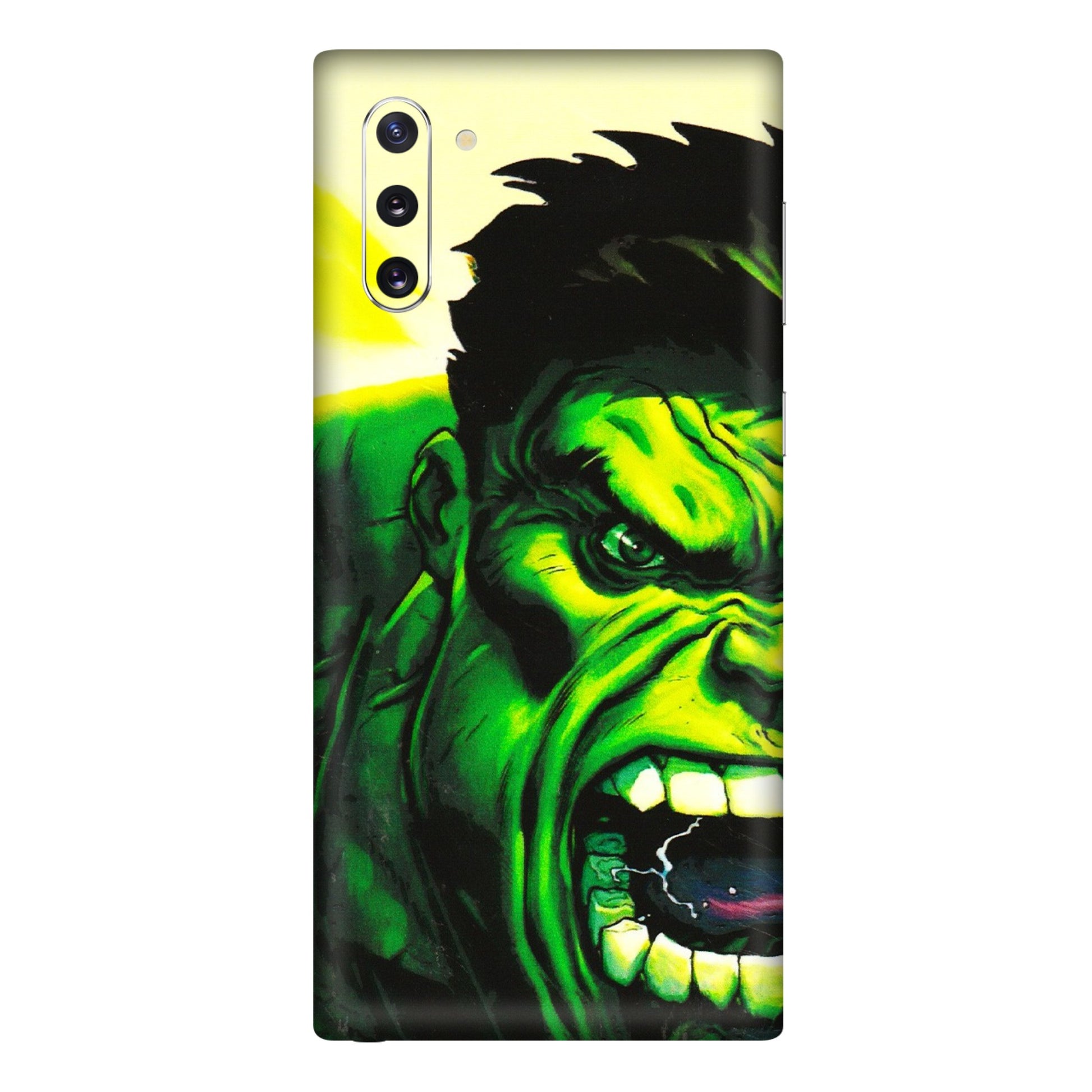 Samsung M/F/Note/Flip and C Phone Skins (All Models) - Hulk - 3D Embossed Finish (L-180) Samsung Galaxy Note 10