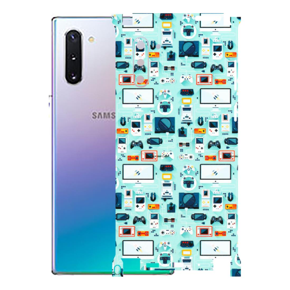 Samsung M/F/Note/Flip and C Phone Skins (All Models) - Gadgets Doodle - 3D Embossed Finish (L-184) Samsung Galaxy Note 10