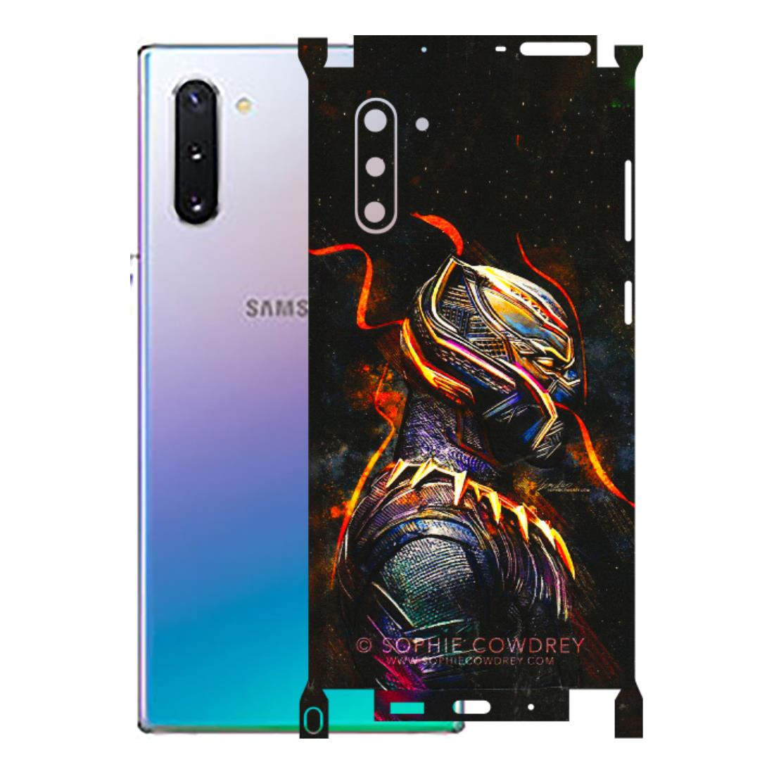Samsung M/F/Note/Flip and C Phone Skins (All Models) - Black Panther - 3D Embossed Finish (L-190) Samsung Galaxy Note 10