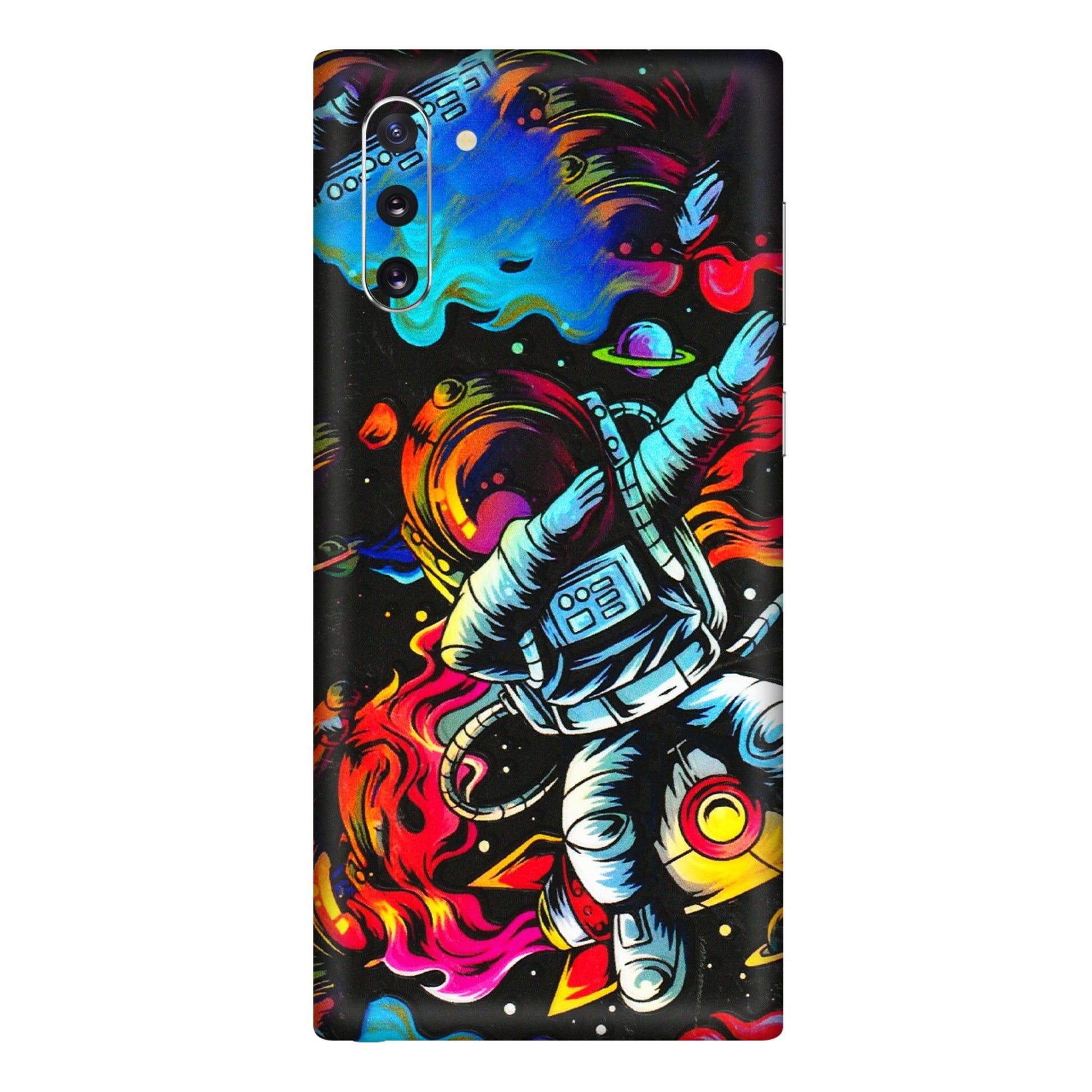 Samsung M/F/Note/Flip and C Phone Skins (All Models) - Astronaut Dope - 3D Embossed Finish (L-191) Samsung Galaxy Note 10