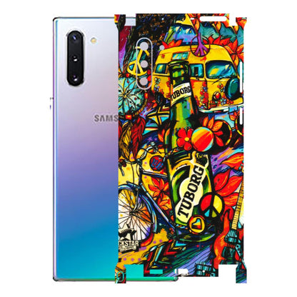 Samsung M/F/Note/Flip and C Phone Skins (All Models) - Cool Beer Bottle - 3D Embossed Finish (L-193) Samsung Galaxy Note 10