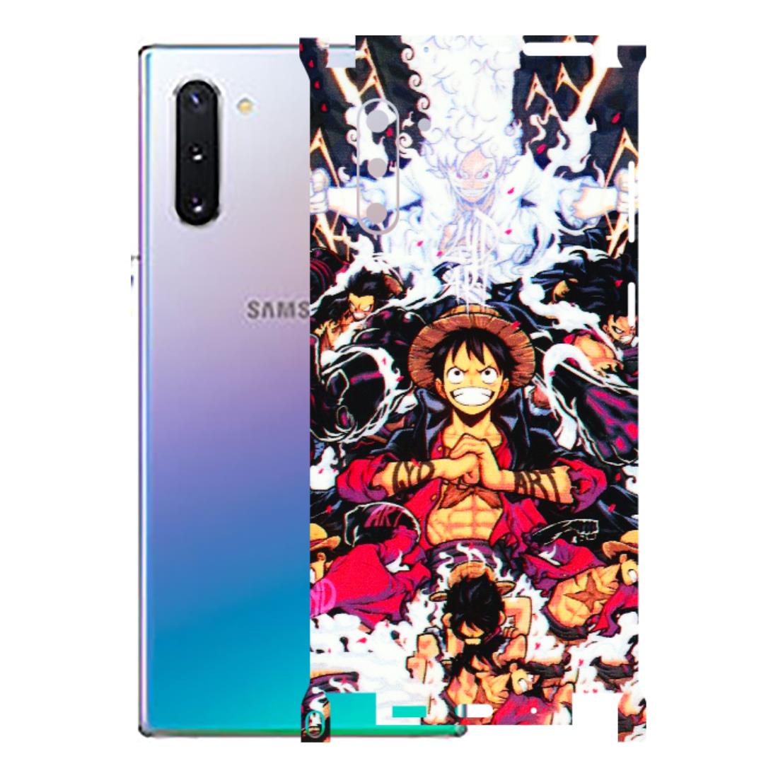Samsung M/F/Note/Flip and C Phone Skins (All Models) - Luffy Anime Character - 3D Embossed Finish (L-203) Samsung Galaxy Note 10