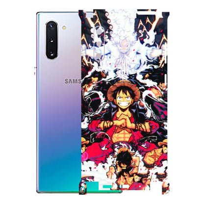 Samsung M/F/Note/Flip and C Phone Skins (All Models) - Luffy Anime Character - 3D Embossed Finish (L-203) Samsung Galaxy Note 10