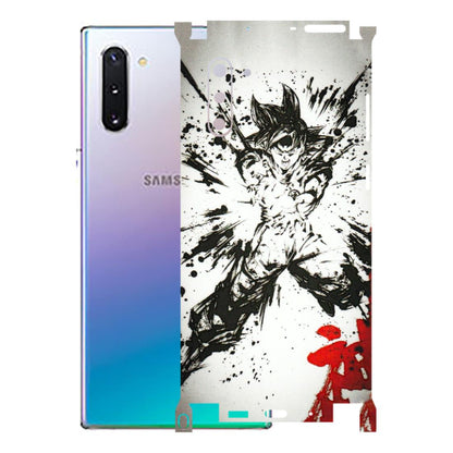 Samsung M/F/Note/Flip and C Phone Skins (All Models) - DBZ - 3D Embossed Finish (L-206) Samsung Galaxy Note 10