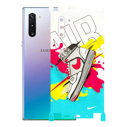 Samsung M/F/Note/Flip and C Phone Skins (All Models) - Sneaker - 3D Embossed Finish (L-207) Samsung Galaxy Note 10