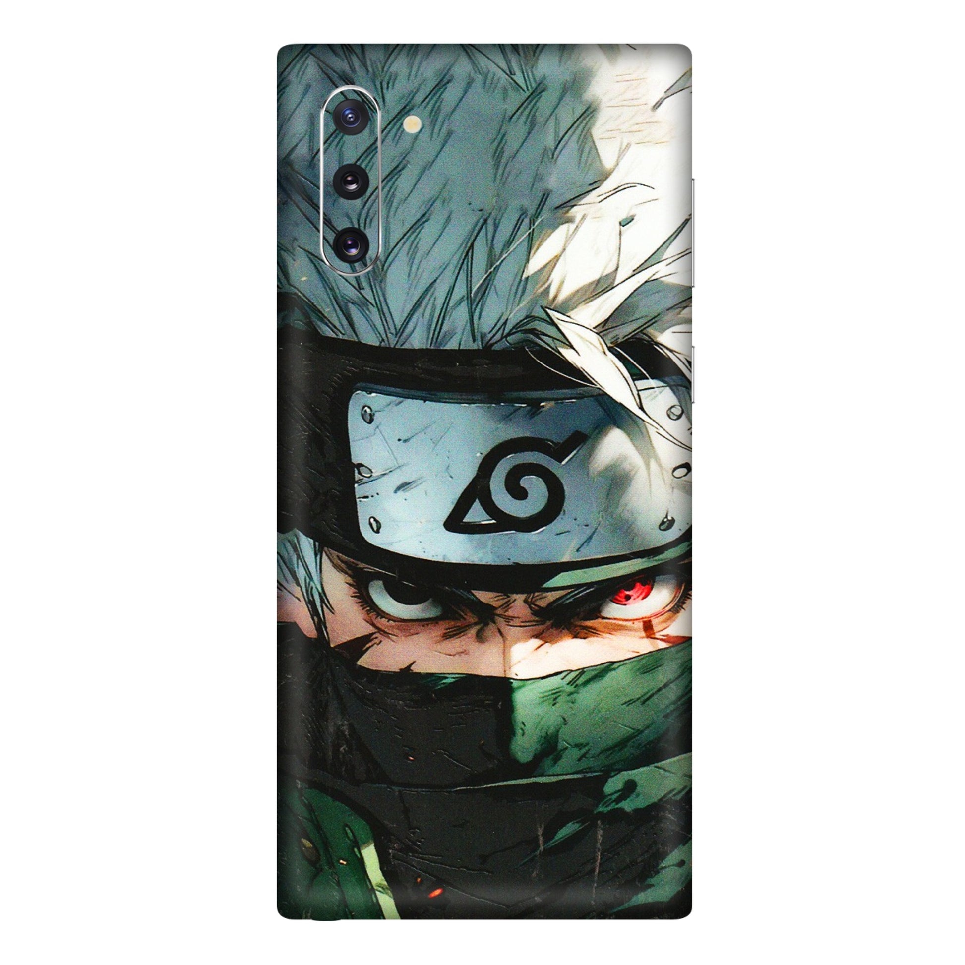 Samsung M/F/Note/Flip and C Phone Skins (All Models) - Kakashi Red Eye Focus - 3D Embossed Finish (L-227) Samsung Galaxy Note 10