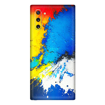 Samsung M/F/Note/Flip and C Phone Skins (All Models) - Acrylic Paint Spill - 3D Embossed Finish (L-229) Samsung Galaxy Note 10