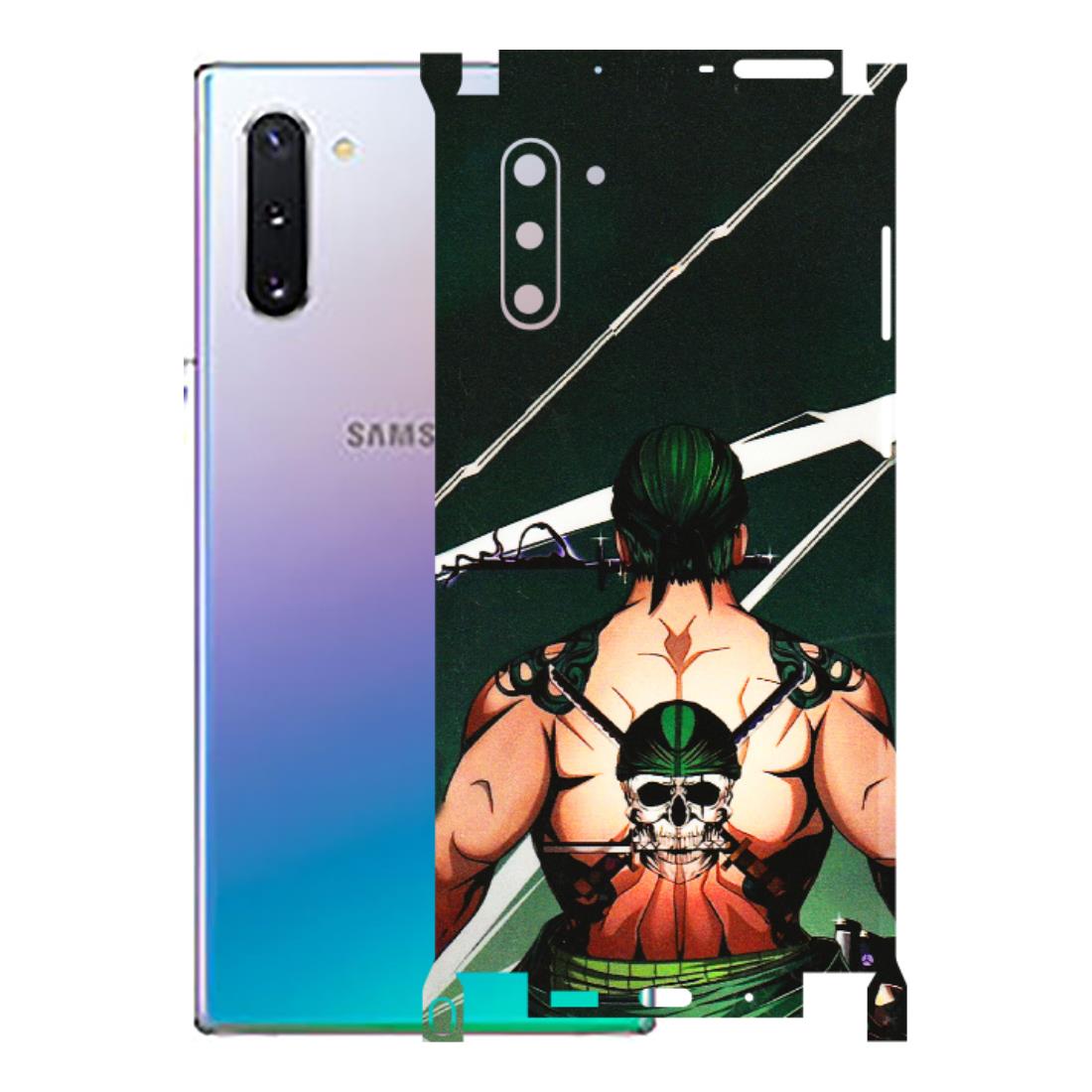 Samsung M/F/Note/Flip and C Phone Skins (All Models) - Zoro Anime - 3D Embossed Finish (L-23) Samsung Galaxy Note 10