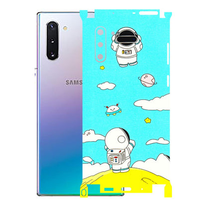 Samsung M/F/Note/Flip and C Phone Skins (All Models) - Blue Skies Astro Float - 3D Embossed Finish (L-230) Samsung Galaxy Note 10