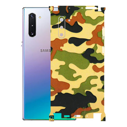 Samsung M/F/Note/Flip and C Phone Skins (All Models) - Indian Military - 3D Embossed Finish (L-234) Samsung Galaxy Note 10