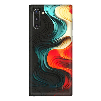 Samsung M/F/Note/Flip and C Phone Skins (All Models) - The Silky Swirl - 3D Embossed Finish (L-240) Samsung Galaxy Note 10