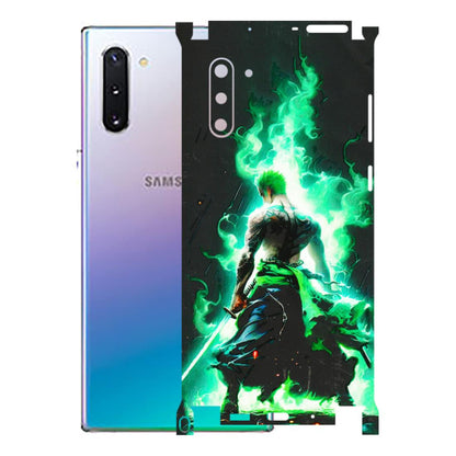 Samsung M/F/Note/Flip and C Phone Skins (All Models) - Zoro Sword - 3D Embossed Finish (L-241) Samsung Galaxy Note 10