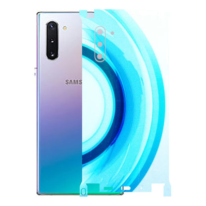Samsung M/F/Note/Flip and C Phone Skins (All Models) - The Blue Curve - 3D Embossed Finish (L-244) Samsung Galaxy Note 10