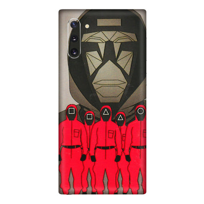 Samsung M/F/Note/Flip and C Phone Skins (All Models) - Squid Game Hero - 3D Embossed Finish (L-245) Samsung Galaxy Note 10