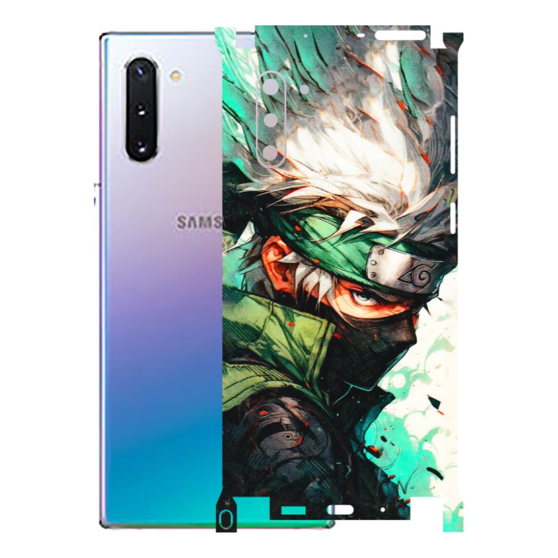 Samsung M/F/Note/Flip and C Phone Skins (All Models) - Kakashi Side Profile - 3D Embossed Finish (L-249) Samsung Galaxy Note 10