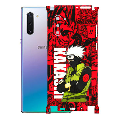 Samsung M/F/Note/Flip and C Phone Skins (All Models) - Kakashi Red Anime - 3D Embossed Finish (L-251) Samsung Galaxy Note 10