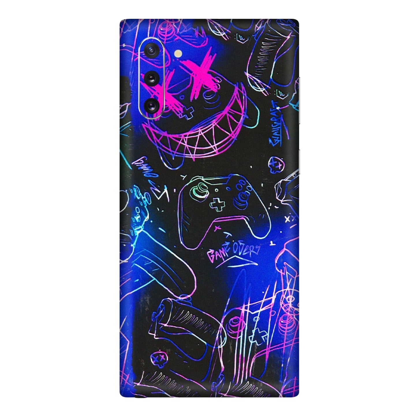 Samsung M/F/Note/Flip and C Phone Skins (All Models) - Gamers Paradise - 3D Embossed Finish (L-258) Samsung Galaxy Note 10