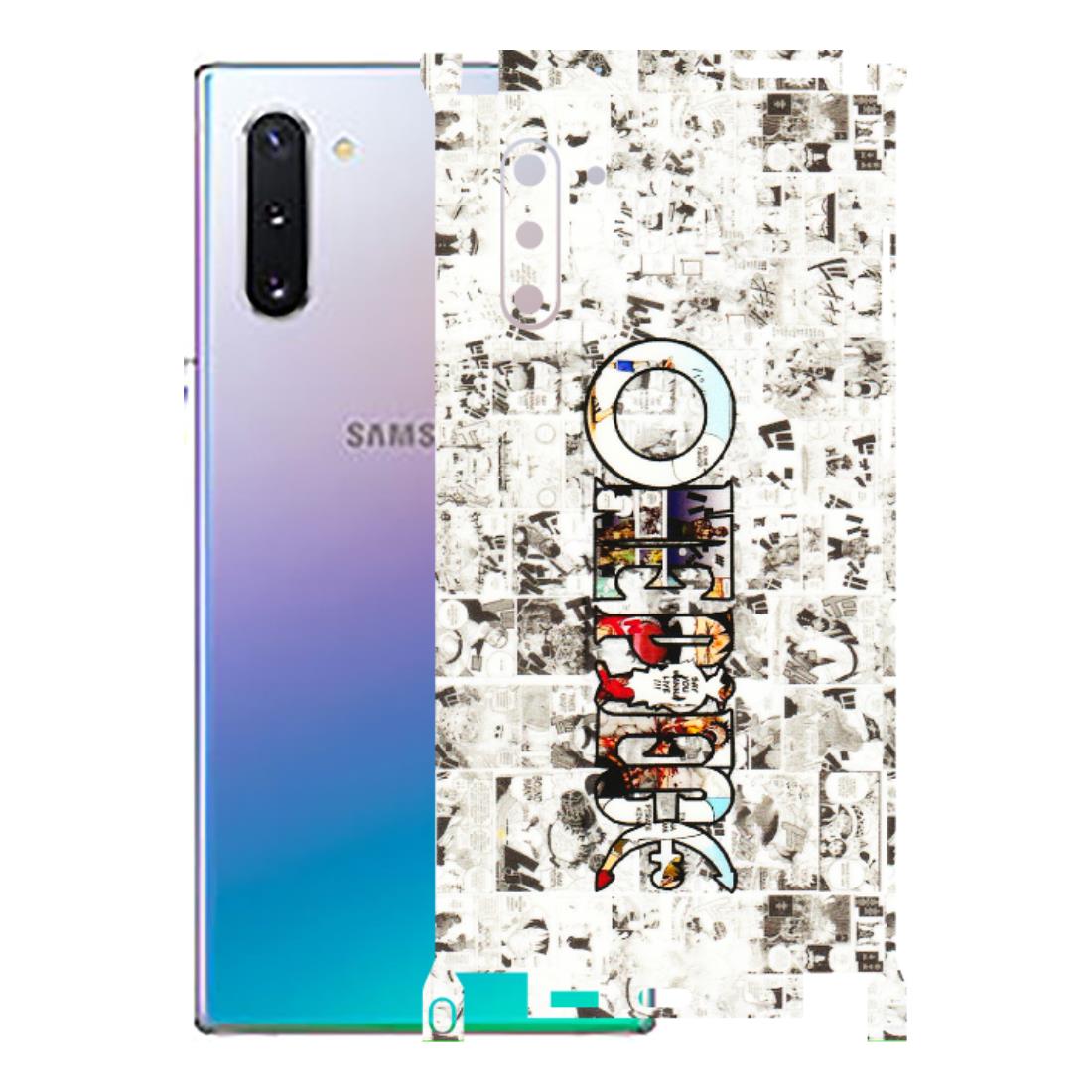 Samsung M/F/Note/Flip and C Phone Skins (All Models) - One Piece Manga - 3D Embossed Finish (L-26) Samsung Galaxy Note 10