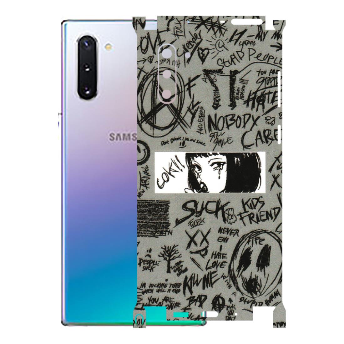 Samsung M/F/Note/Flip and C Phone Skins (All Models) - Never Have Love Anime - 3D Embossed Finish (L-260) Samsung Galaxy Note 10