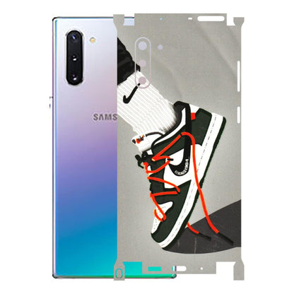 Samsung M/F/Note/Flip and C Phone Skins (All Models) - New Grey Sneaker - 3D Embossed Finish (L-261) Samsung Galaxy Note 10