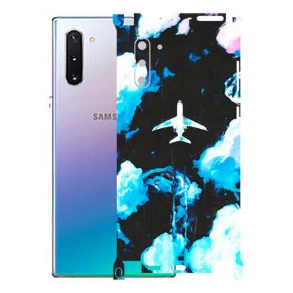 Samsung M/F/Note/Flip and C Phone Skins (All Models) - Travel In Airline - 3D Embossed Finish (L-264) Samsung Galaxy Note 10