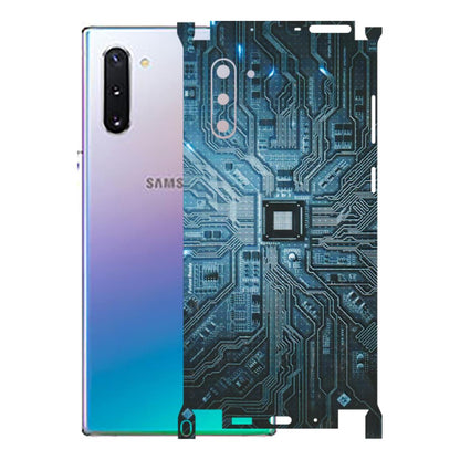 Samsung M/F/Note/Flip and C Phone Skins (All Models) - Original Circuit - 3D Embossed Finish (L-267) Samsung Galaxy Note 10