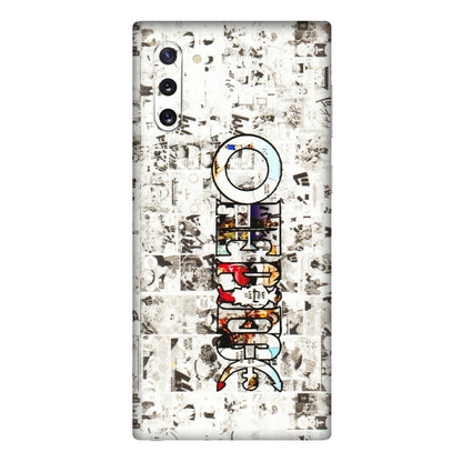 Samsung M/F/Note/Flip and C Phone Skins (All Models) - One Piece Manga - 3D Embossed Finish (L-26) Samsung Galaxy Note 10