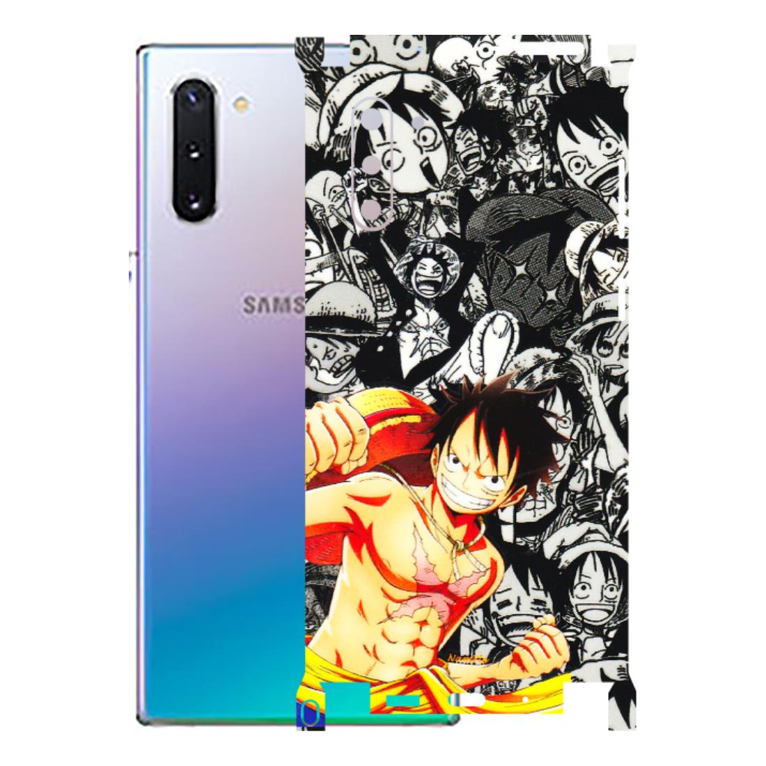 Samsung M/F/Note/Flip and C Phone Skins (All Models) - Anime Comics Games Doodles - 3D Embossed Finish (L-27) Samsung Galaxy Note 10