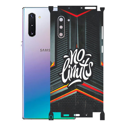Samsung M/F/Note/Flip and C Phone Skins (All Models) - No Limits - 3D Embossed Finish (L-286) Samsung Galaxy Note 10