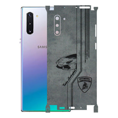 Samsung M/F/Note/Flip and C Phone Skins (All Models) - New Lamborgini Aventador - 3D Embossed Finish (L-321) Samsung Galaxy Note 10