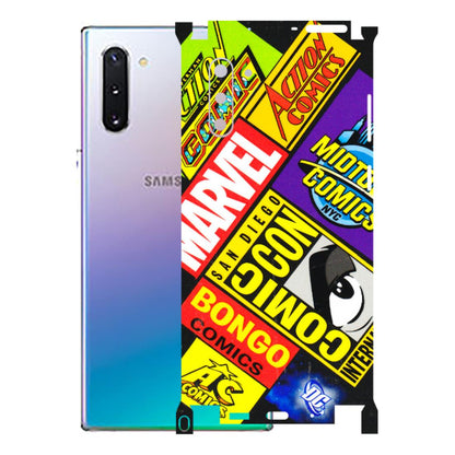 Samsung M/F/Note/Flip and C Phone Skins (All Models) - Bongo Comic Con - 3D Embossed Finish (L-325) Samsung Galaxy Note 10