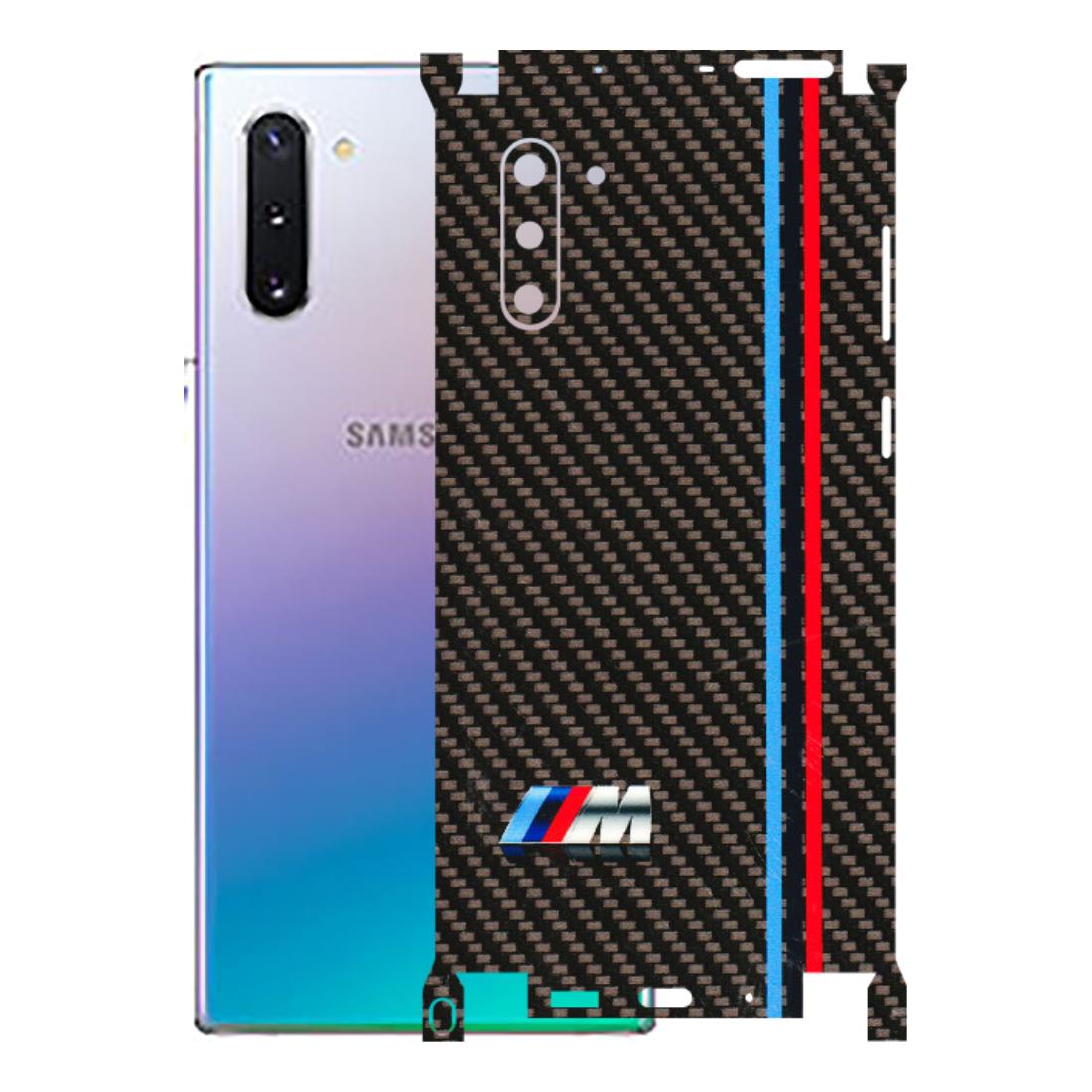 Samsung M/F/Note/Flip and C Phone Skins (All Models) - BM Carbon Fiber Feels - 3D Embossed Finish (L-38) Samsung Galaxy Note 10