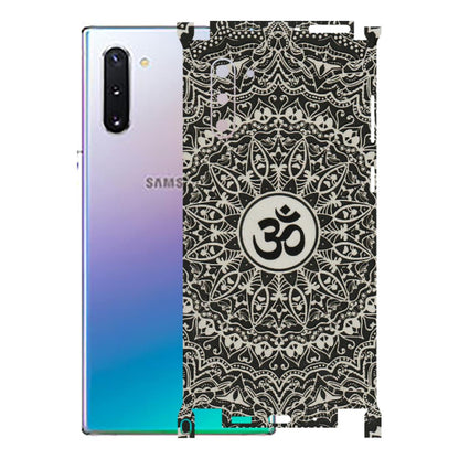 Samsung M/F/Note/Flip and C Phone Skins (All Models) - Aum Elegant Mandala - 3D Embossed Finish (L-62) Samsung Galaxy Note 10