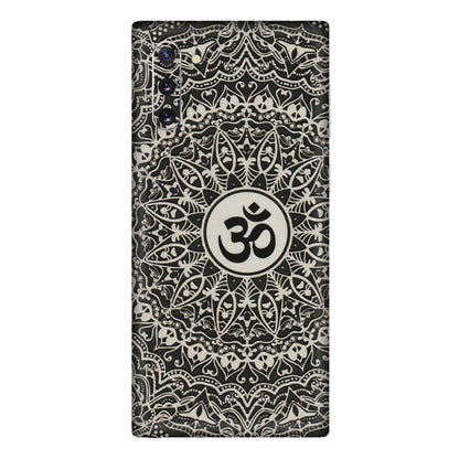Samsung M/F/Note/Flip and C Phone Skins (All Models) - Aum Elegant Mandala - 3D Embossed Finish (L-62) Samsung Galaxy Note 10
