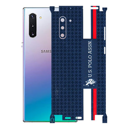 Samsung M/F/Note/Flip and C Phone Skins (All Models) - US POLO Designer Brand - 3D Embossed Finish (L-65) Samsung Galaxy Note 10