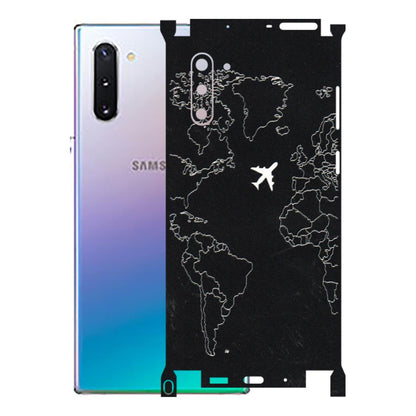 Samsung M/F/Note/Flip and C Phone Skins (All Models) - Never Ending Travel - 3D Embossed Finish (L-79) Samsung Galaxy Note 10