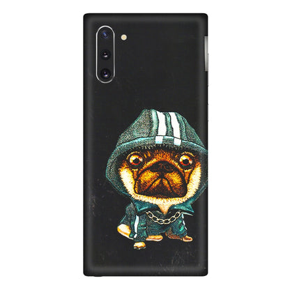Samsung M/F/Note/Flip and C Phone Skins (All Models) - Puppy N Hoodie - 3D Embossed Finish (L-90) Samsung Galaxy Note 10