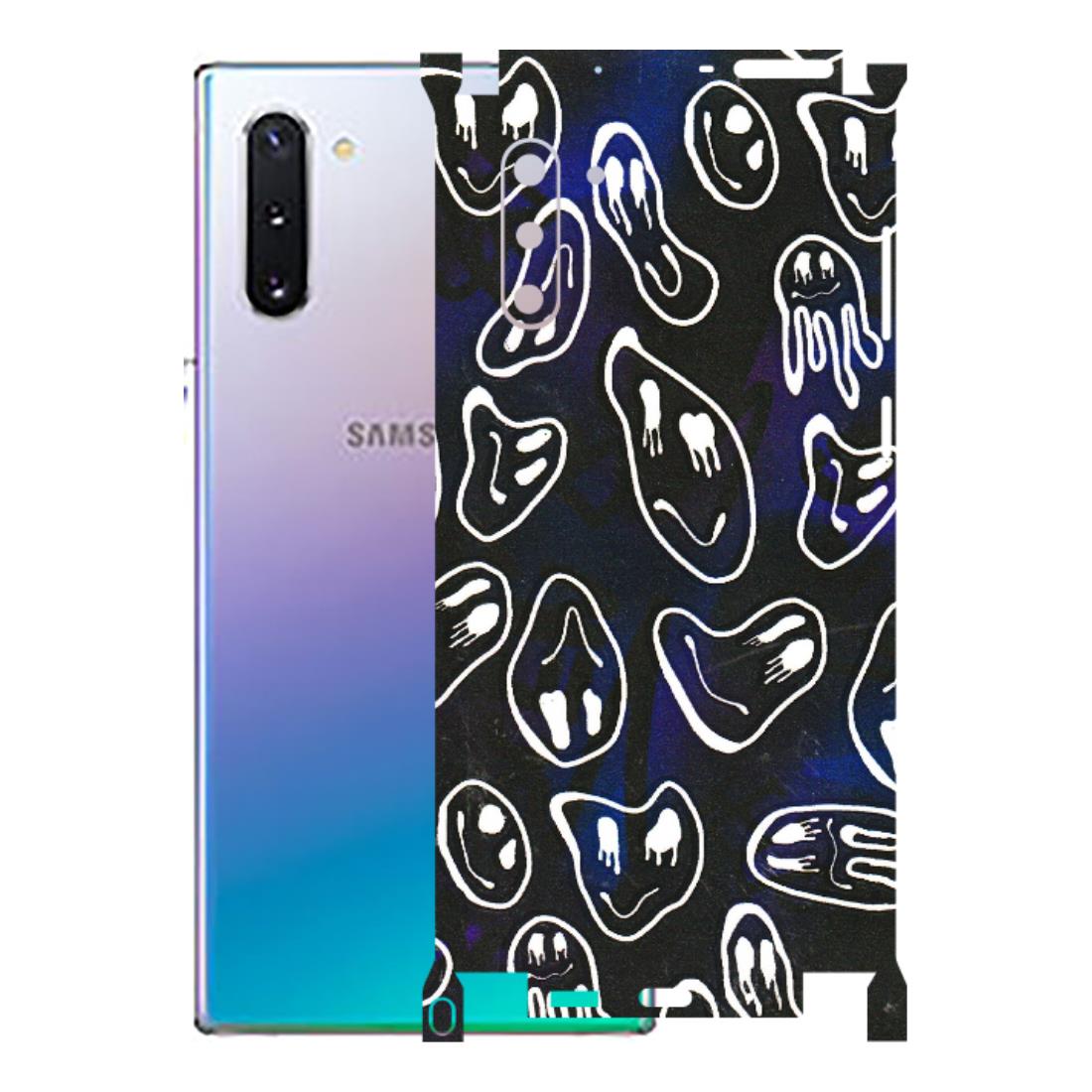 Samsung M/F/Note/Flip and C Phone Skins (All Models) - Distorted Smileys - 3D Embossed Finish (L-92) Samsung Galaxy Note 10